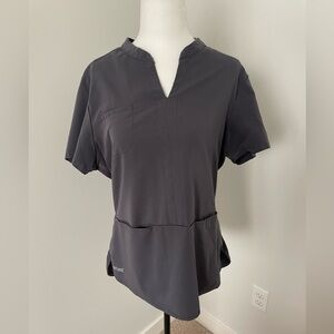 Barco Grey’s Anatomy Grey Scrub Top - Size Medium